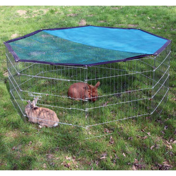 Kerbl 82708 nyolcszög alakú kültéri kisállatketrec