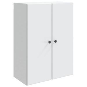 vidaXL Fali szekr&eacute;ny Feh&eacute;r 66 x 34,5 x 90 cm Szerelt Fa