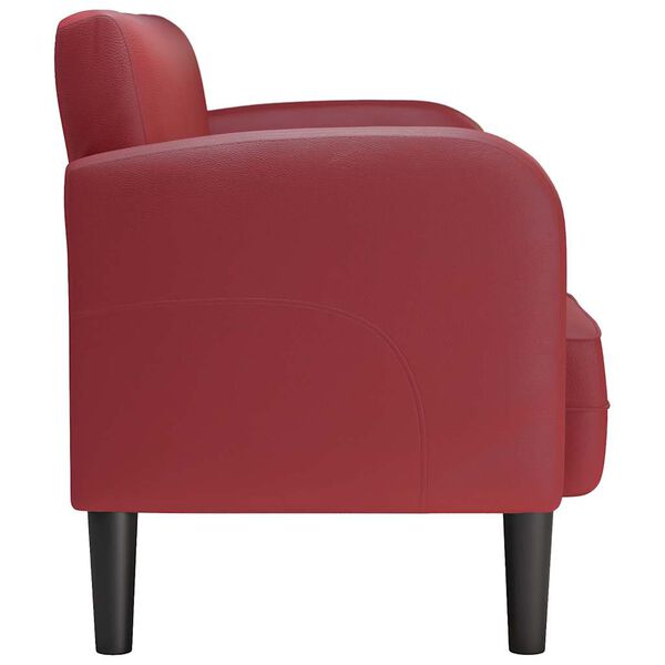 vidaXL bord&oacute; műbőr loveseat kanap&eacute; 110 cm