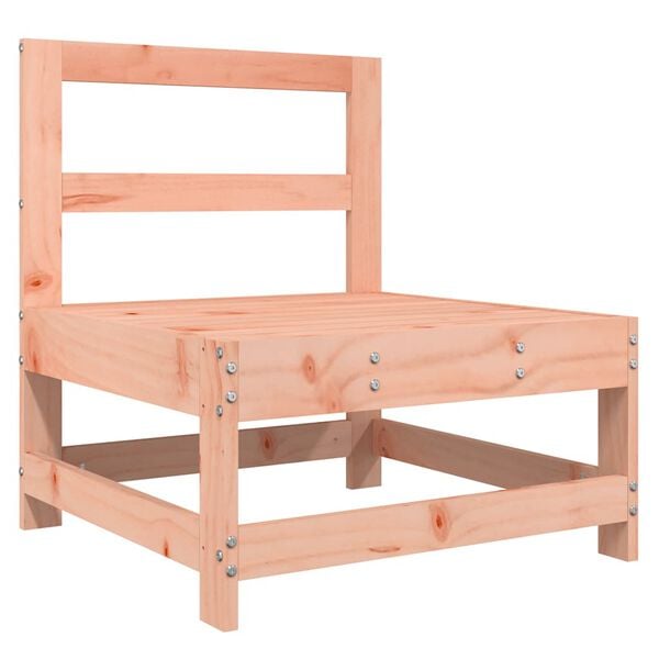 vidaXL tömör duglászfenyő középső kanapé párnákkal