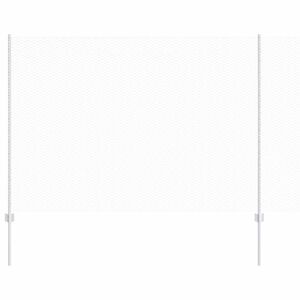 vidaXL Ker&iacute;t&eacute;s oszlopokkal Ez&uuml;st