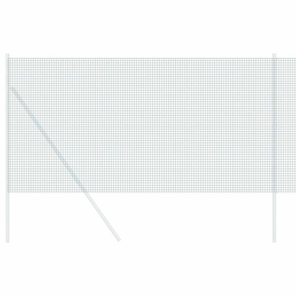 vidaXL Hegesztett Drótháló Kerítés Zöld 1.4 x 50 m Acél