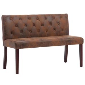 vidaXL barna művel&uacute;r pad 120 cm
