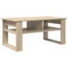 vidaXL Doh&aacute;nyz&oacute;asztal Sonoma t&ouml;lgy 96 x 54 x 44 cm Szerelt Fa