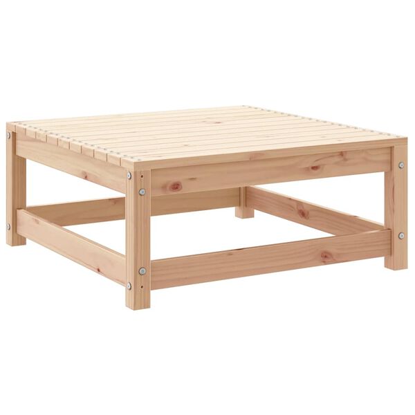 vidaXL 2 részes tömör fenyőfa kerti bútorgarnitúra