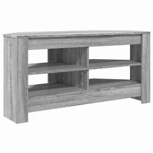 vidaXL SarokTVSzekr&eacute;ny 102 x 40,5 x 45 cm Sz&uuml;rke Sonoma Szerelt Fa