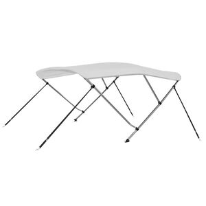 vidaXL feh&eacute;r h&aacute;rom&aacute;g&uacute; bimini tető 183 x 140 x 137 cm