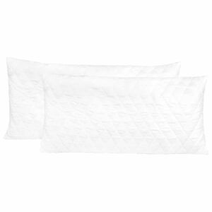 vidaXL 2 db mem&oacute;riahabos p&aacute;rna 80 x 40 x 14 cm
