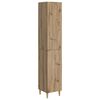 vidaXL Szekr&eacute;ny szett 2 pcs 33 x 34,5 x 90 cm Szerelt Fa