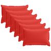 vidaXL P&aacute;rna huzat 6 db HOUTEN Piros 40 x 60 cm Poli&eacute;szter