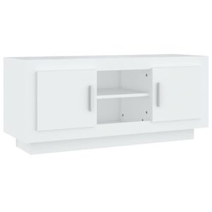 vidaXL feh&eacute;r szerelt fa TV-szekr&eacute;ny 102 x 35 x 45 cm