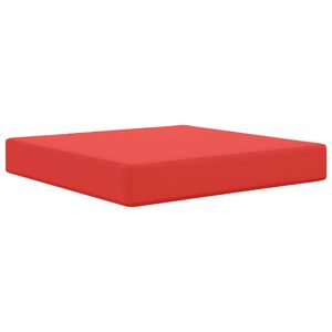 vidaXL K&uuml;lt&eacute;ri kanap&eacute; p&aacute;rna Poli&eacute;szter Piros 60 x 60 cm