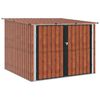 vidaXL Bicikli S&aacute;tor 3 db Barna 216 x 207 x 158 cm F&eacute;m