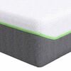 vidaXL Matrac Feh&eacute;r &eacute;s Sz&uuml;rke 70 x 200 cm Jacquard sz&ouml;vet