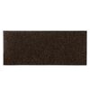 vidaXL 15 db öntapadós lépcsőszőnyeg, 60 x 25 cm, barna, téglalap alakú