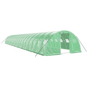 vidaXL z&ouml;ld ac&eacute;lv&aacute;zas melegh&aacute;z 80 m&sup2; 20 x 4 x 2 m