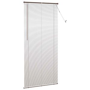vidaXL Zsaluzia &Aacute;ll&iacute;that&oacute; S&ouml;t&eacute;t barna mint&aacute;val 213 x 90 cm PVC