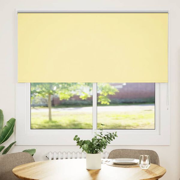 vidaXL redőny Blackout 145x130 cm Sz&ouml;vetsz&eacute;less&eacute;g 141,6 cm Poli&eacute;szter