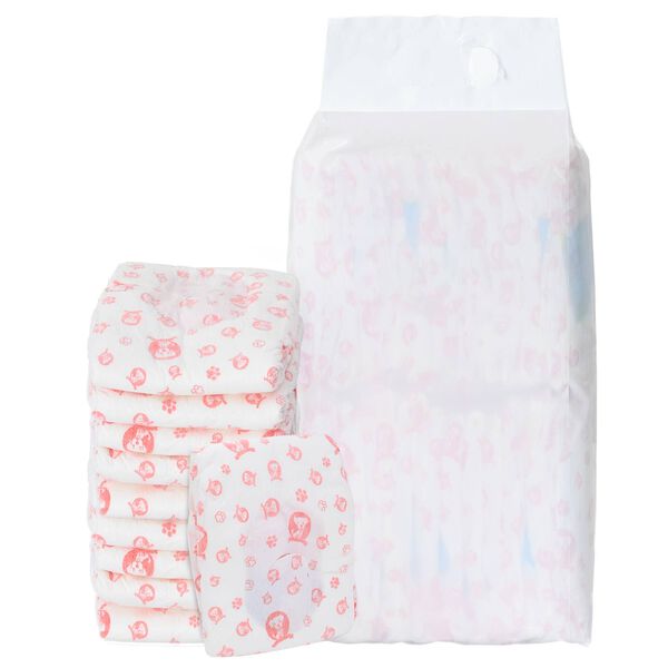 vidaXL Eldobhat&oacute; kutyapelenka női 30 pcs Feh&eacute;r M