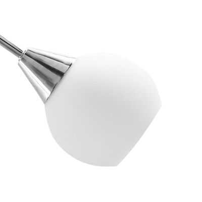 vidaXL fehér kerámia lámpaernyős mennyezeti lámpa 5 db E14-es izzóhoz