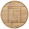 vidaXL bambusz k&uuml;lt&eacute;ri b&aacute;rasztal kerek &Oslash;55x100 cm