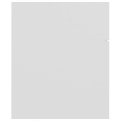 vidaXL fehér forgácslap mosdószekrény 60 x 38,5 x 46 cm