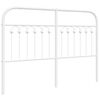 vidaXL feh&eacute;r f&eacute;m csere fejt&aacute;mla 135 cm