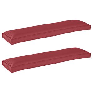 vidaXL Raklap p&aacute;rna k&eacute;szlet 2 pcs Bord&oacute; 150 x 40 x 8 cm Oxford Sz&ouml;vet