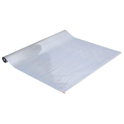vidaXL ezüst PVC tükröző statikus napsugárzás elleni fólia 45 x1000 cm