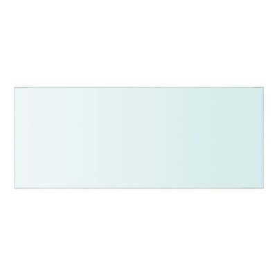 vidaXL 2 db átlátszó panel üvegpolc 50 x 20 cm