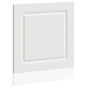 vidaXL mosogat&oacute;g&eacute;p panel&nbsp;Kalmar&nbsp;feh&eacute;r&nbsp;60x1,5x57 cm műanyag fa