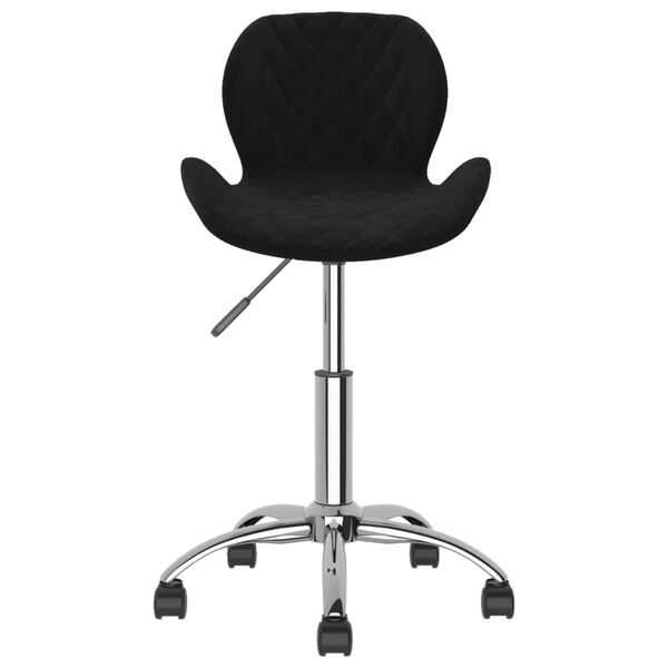 vidaXL 6 db fekete b&aacute;rsony d&ouml;nthető &eacute;tkezősz&eacute;k