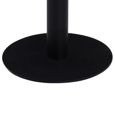 vidaXL sötétbarna MDF bisztróasztal 50 cm