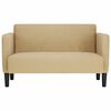 vidaXL sz&uuml;rke-z&ouml;ld kordb&aacute;rsony sz&ouml;vet loveseat kanap&eacute; 109 cm
