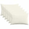 vidaXL P&aacute;rna huzat 6 db ALMELO Kr&eacute;msz&iacute;nű 30 x 50 cm cord