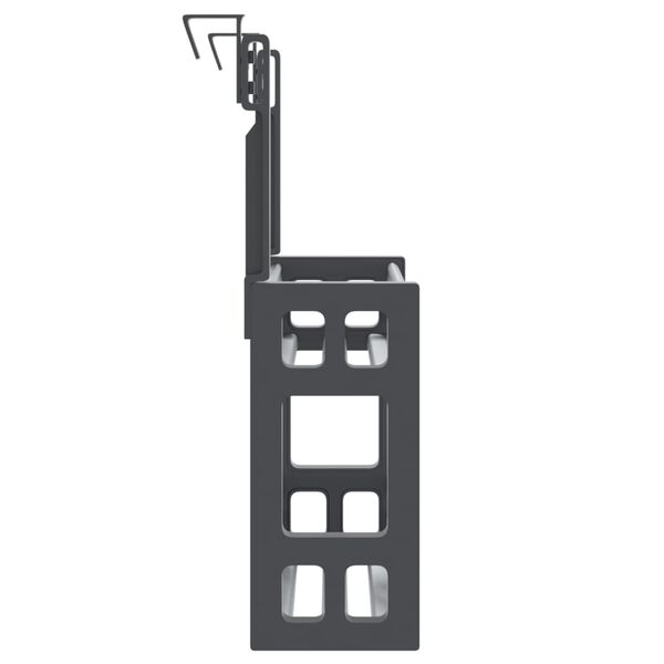 vidaXL alum&iacute;nium mosogat&oacute; alatti rendszerező 34 x 12 x 26 cm