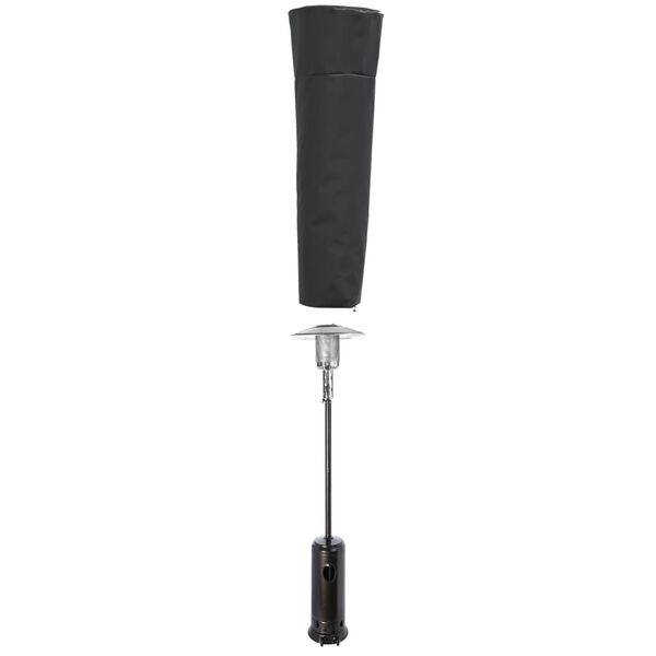 vidaXL 2 db 420D oxford-szövet piramis alakú fűtőhuzat 86x47x241 cm