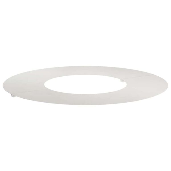 vidaXL Alkalmas lapos fa gyűrűhöz Ezüst Ø30 / 60 cm Rozsdamentes acél