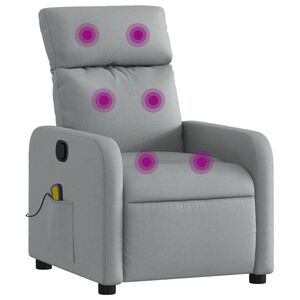 vidaXL vil&aacute;gossz&uuml;rke sz&ouml;vet massz&aacute;zsfotel