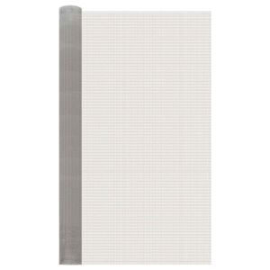vidaXL H&aacute;l&oacute;s K&eacute;pernyő 120 x 200 cm 6 Mesh Rozsdamentes ac&eacute;l 201 Ez&uuml;st