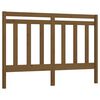vidaXL m&eacute;zbarna t&ouml;m&ouml;r fenyőfa &aacute;gy fejt&aacute;mla 126 x 4 x 100 cm