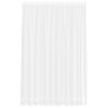 vidaXL Csipk&eacute;s F&uuml;gg&ouml;ny f&uuml;gg&ouml;ny&ouml;kkel Feh&eacute;r 260 x 300 cm Poli&eacute;szter