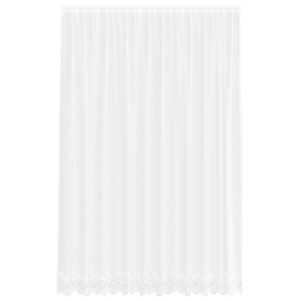 vidaXL Csipk&eacute;s F&uuml;gg&ouml;ny f&uuml;gg&ouml;ny&ouml;kkel Feh&eacute;r 260 x 300 cm Poli&eacute;szter