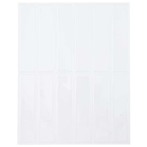 vidaXL T&eacute;glalap csempe 10 db Feh&eacute;r 29 x 23 x 0,08 cm Poliuret&aacute;n &eacute;s PET