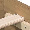 vidaXL Ágykeret fiókkal tárolóval Artisan tölgy 120 x 200 cm Faanyag