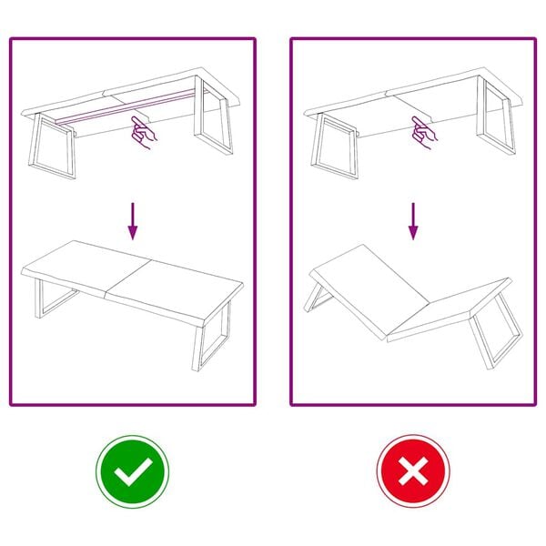 vidaXL vil&aacute;gosbarna kezelt t&ouml;m&ouml;r t&ouml;lgyfa asztallap 140x50x(2-4) cm