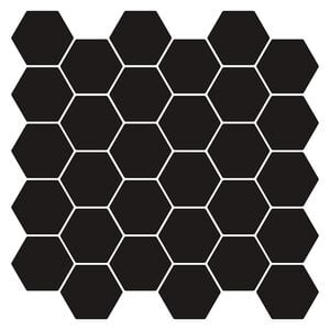 vidaXL Hatsz&ouml;gletű csempe 50 pcs Feh&eacute;r 30 x 30 cm Poliuret&aacute;n &eacute;s PET