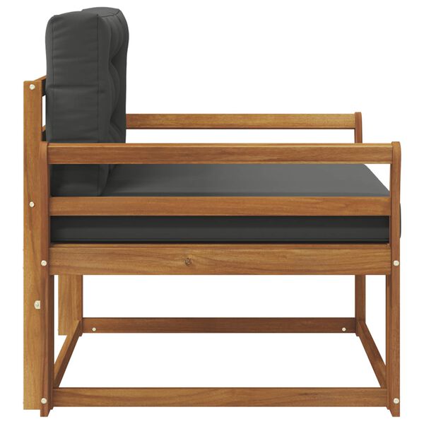 vidaXL K&uuml;lt&eacute;ri k&ouml;z&eacute;pső kanap&eacute; T&ouml;m&ouml;r Ak&aacute;cfa Term&eacute;szetes