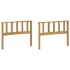 vidaXL Karfa modul 2 pcs Feh&eacute;r 80 x 6 x 61 cm T&ouml;m&ouml;r Ak&aacute;cfa