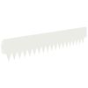 vidaXL Fűszeg&eacute;lyez&eacute;s 20 pcs 103 x 20 cm f&eacute;m Feh&eacute;r